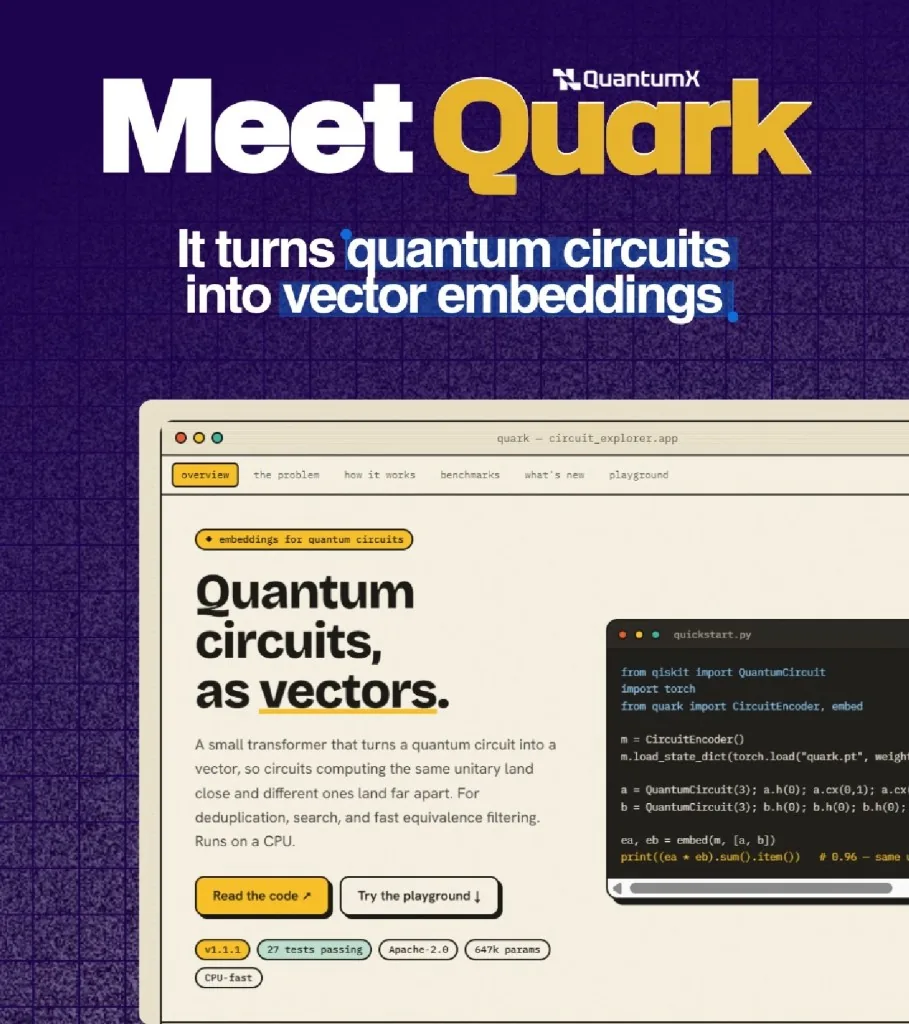 Introducing Quark, our open-source quantum circuit fingerprinting tool