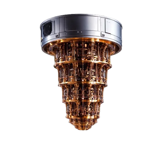Quantum computer dilution refrigerator