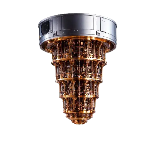 Quantum computer dilution refrigerator